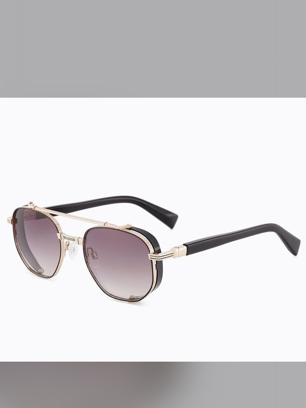 Carolina Lemke Berlin Eyewear - Darcell, Black/Gold (CL3684-01)
